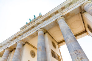 Brandenburger Tor mit Quadriga, Berlin, Deutschland Brandenburger Tor mit Quadriga, Berlin, Deutschland